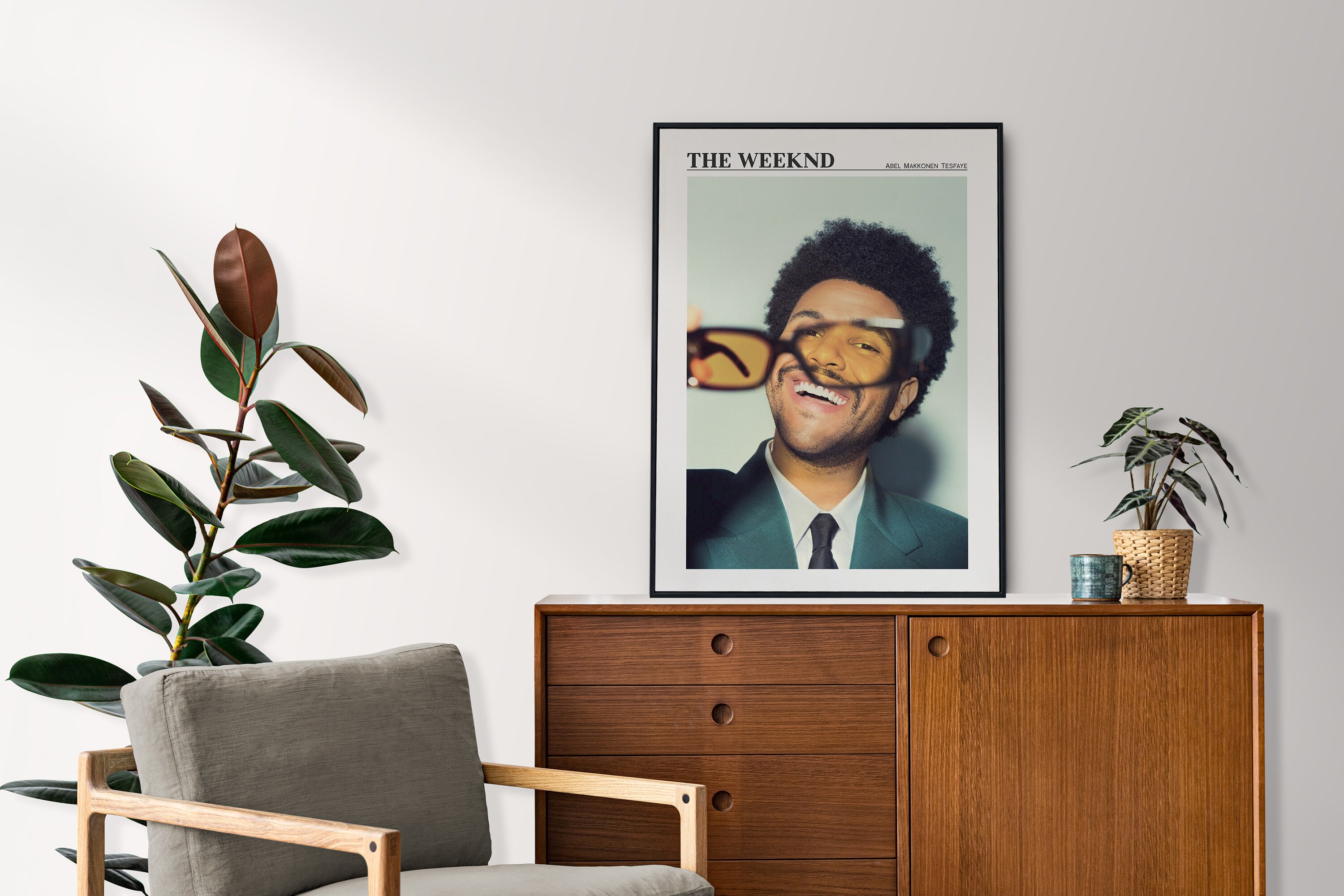 the-weeknd-the-weeknd-poster-the-weeknd-album-the-weeknd-etsy