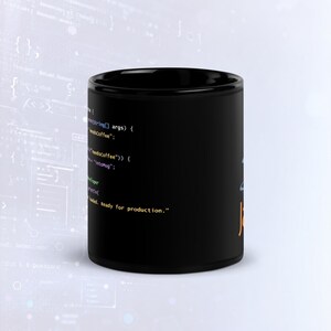 Java Programmer Coffee Mug, Funny Developer Gift, Software Engineer Coding Mug, Coffee Lover Coder Cup, Java Developer Gift image 3