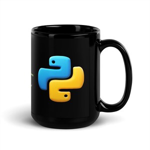 Black Glossy Mug