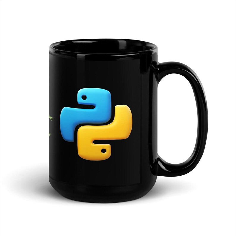 Black Glossy Mug