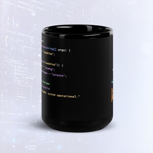 Java Programmer Tea Mug, Funny Developer Gift, Software Engineer Coding Mug, Tea Lover Coder Cup, Java Developer Gift image 6
