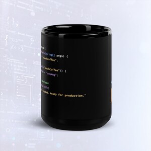 Java Programmer Coffee Mug, Funny Developer Gift, Software Engineer Coding Mug, Coffee Lover Coder Cup, Java Developer Gift image 6