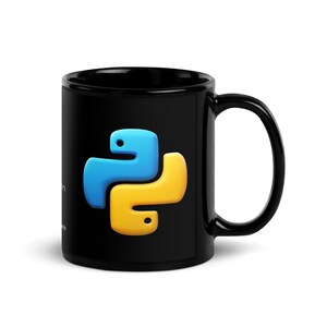 Python Developer Mug, Funny Coder Gift, Coding Coffee Cup, Software Engineer Mug