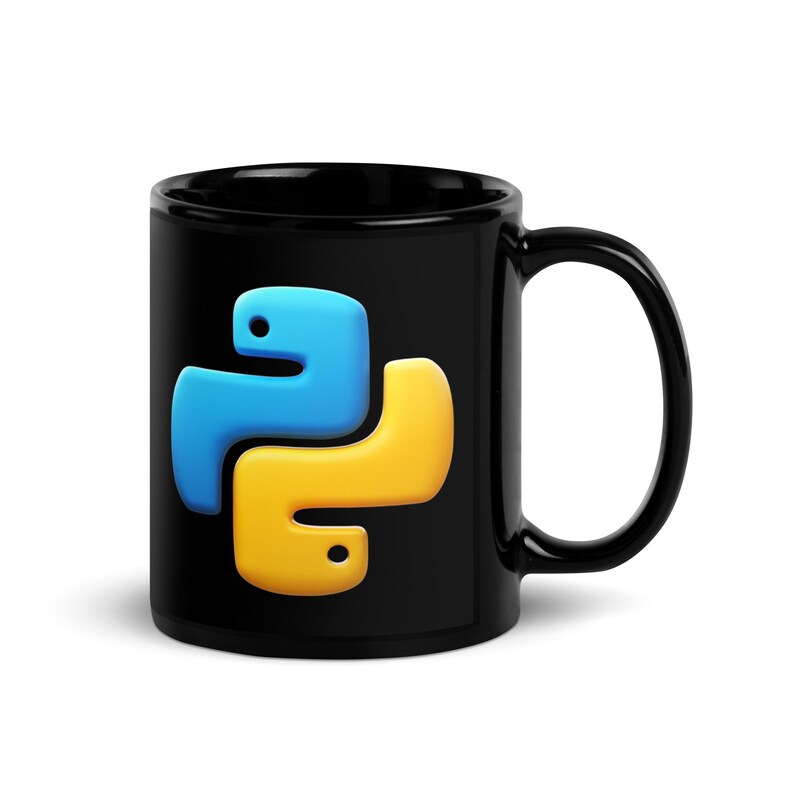 Black Glossy Mug