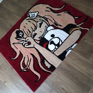 Anime girl rug