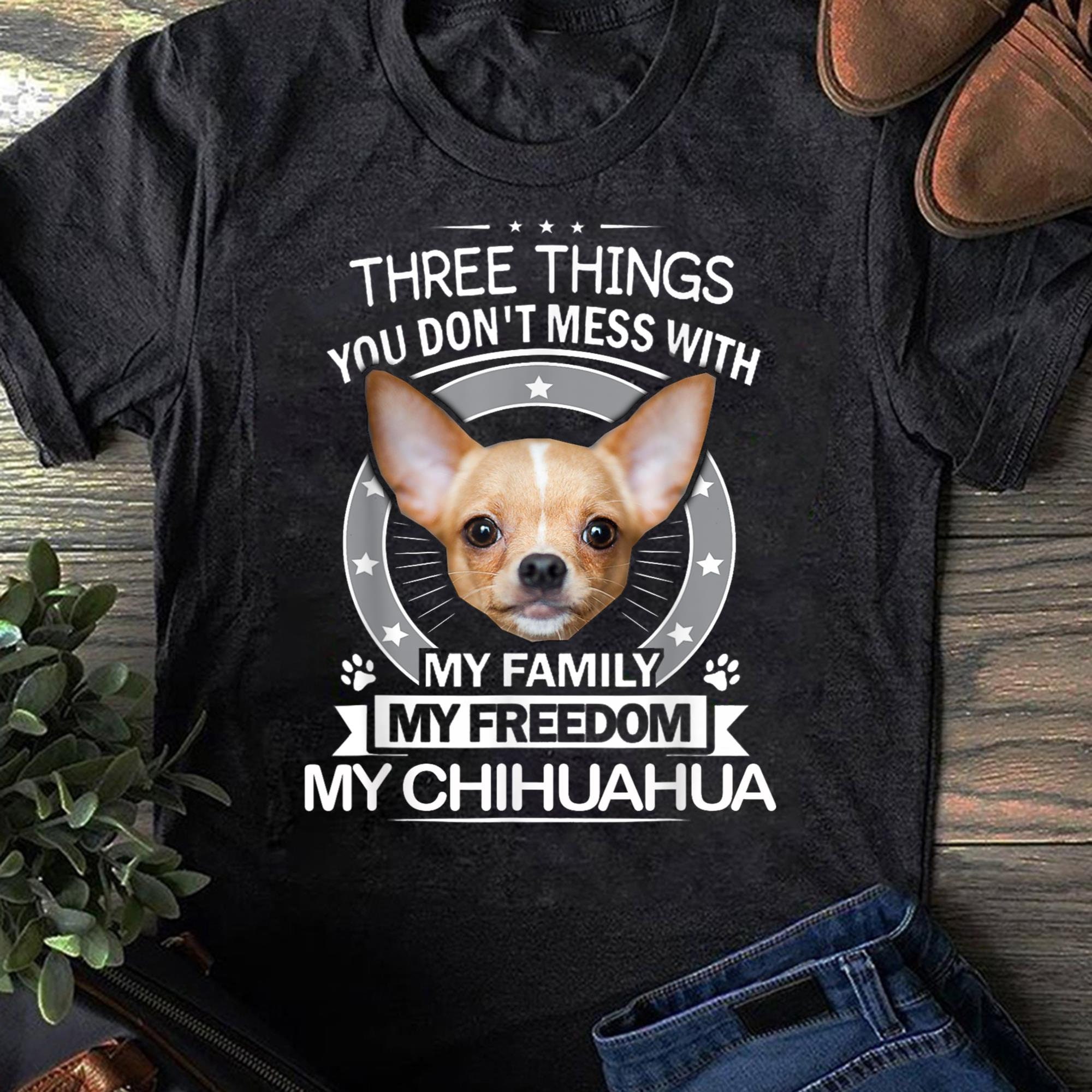Boxer Dog Shirt - Three Things You Don't Mess With Funny Tee Boxer Dog Shirt - Three Things You Don't Mess With Funny Tee
