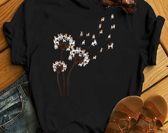 Jack Russell Terrier T-shirt för hundälskare - Present till hundälskare - Rolig hund - T-shirt för husdjur - Mors dag