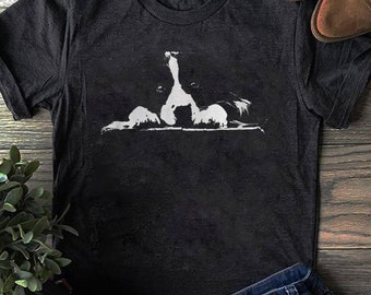Border Collie Stare T-Shirt: Minimalist Dog Lover Gift