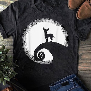 Funny Chihuahua And Moon Halloween Costume Gift T Shirt Funny Chihuahua And Moon Halloween Costume Gift T Shirt