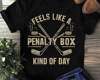 Funny Hockey Penalty Box Hoodie - Hockey Lover Gift