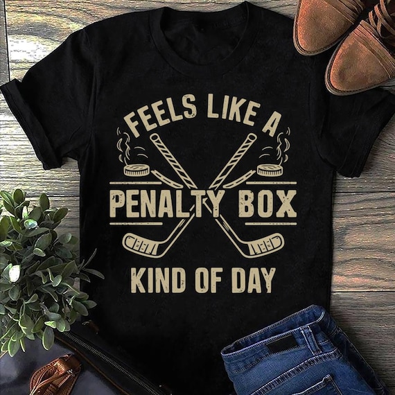 Funny Hockey Penalty Box Hoodie - Hockey Lover Gift