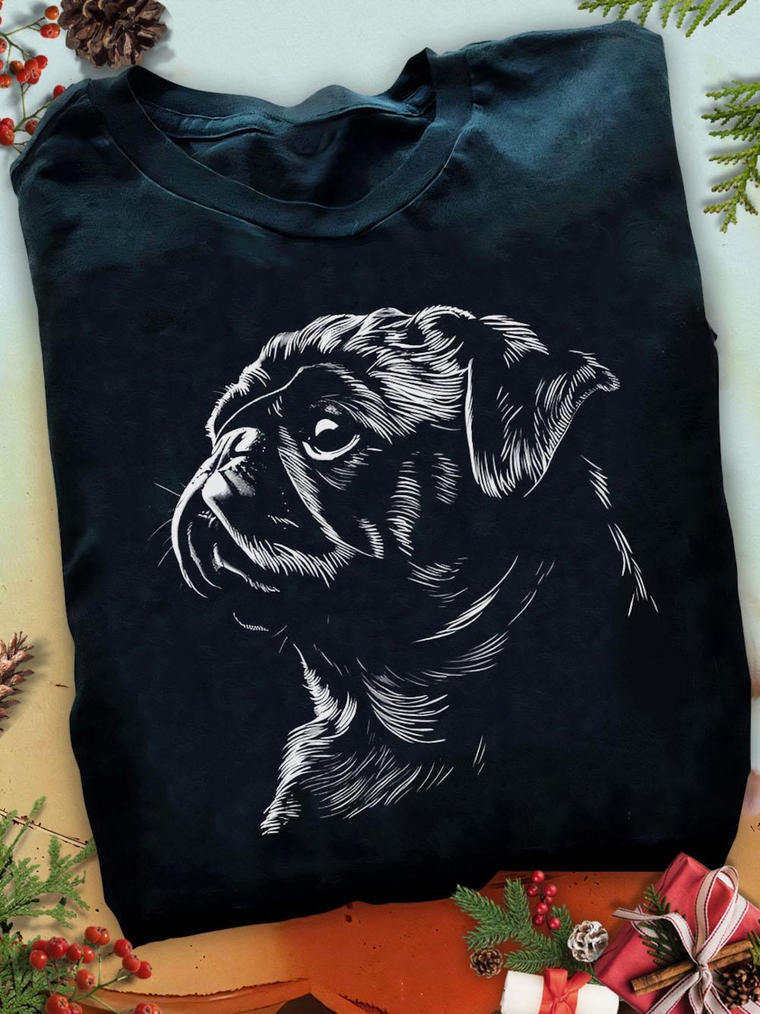 Funny Pugs - Best Gift for Pug Lover - Pug - T Shirt - Gift for Dog ...