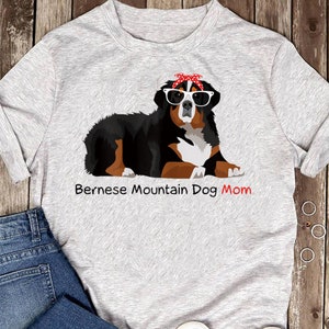 Maglietta per mamma di cane da montagna bernese: regalo per gli amanti degli animali