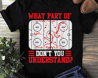 Funny Hockey Season T-Shirt: Hockey Player Gift