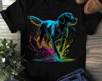 Cute Black Lab Black Labrador Retriever Puppy Dog Mom Animal , Labrador Retriever, Black Labrador Mom, Lab Mama Gift, Black Labrador