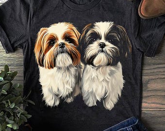 Espera, ¿qué tengo una actitud? No, realmente, ¿quién lo diría? Camiseta de perro Shih Tzu.