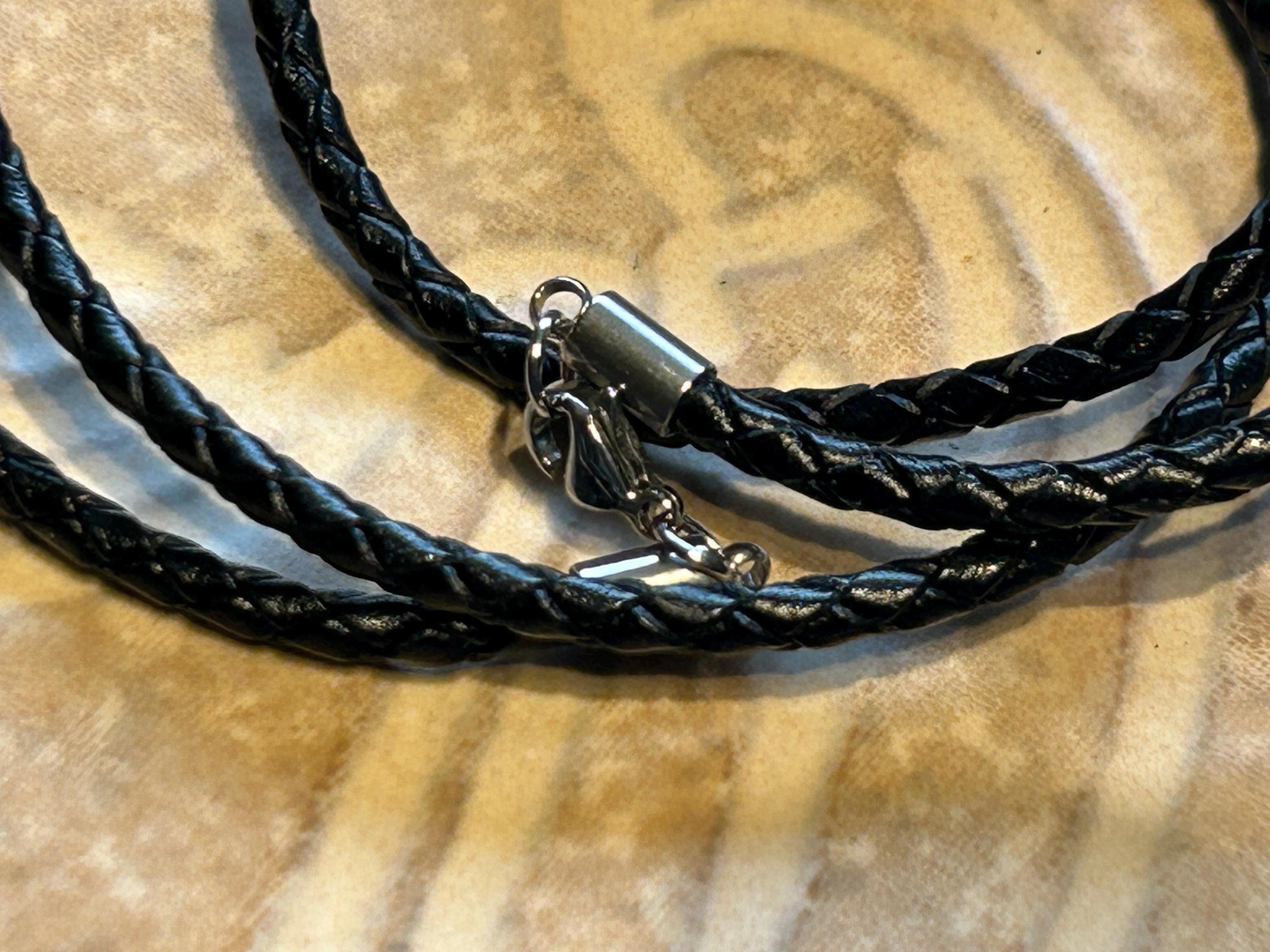 Brillenhalterkette Aus Rindsleder - Universeller Halsband Für Brille & Sonnenbrille