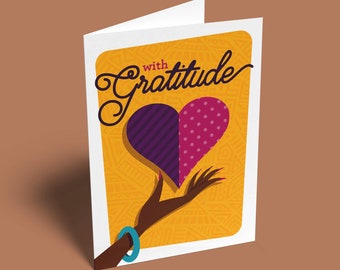 With Gratitude: Thank You Card
