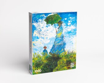 Woman with Parasol - Monet - Puzzle