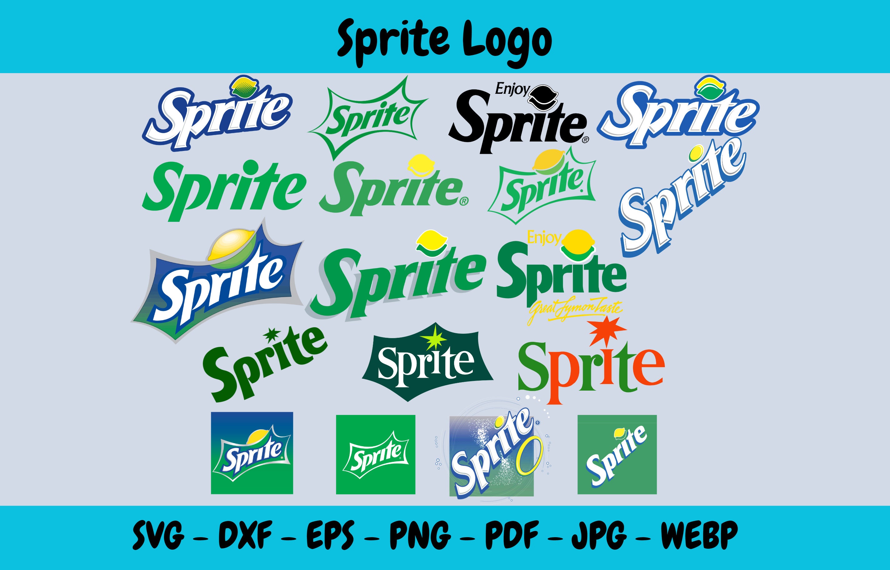 Sprite Vector Svg Eps Dxf Png High Res Jpg Pdf Webp - Etsy UK
