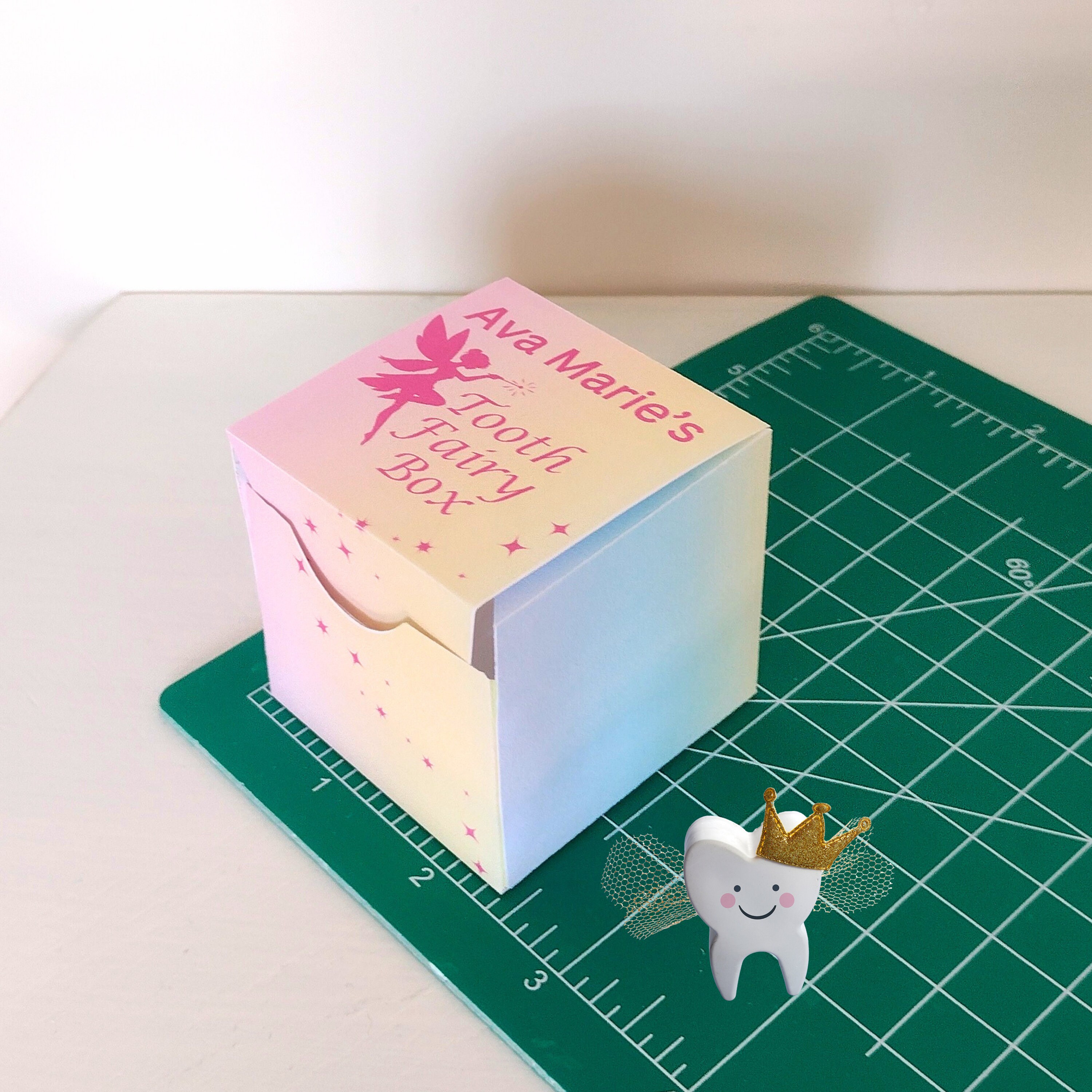 PRINTABLE Tooth Fairy Box for Child's Tooth Fairy Note Receipt Money ...