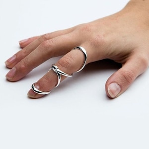 Arthritis Ring For Lateral Deviation,925 Sterling Silver Ring,Splint Thumb Ring,Mallet Finger Ring,Trigger Finger Ring,Hyper mobility Ring