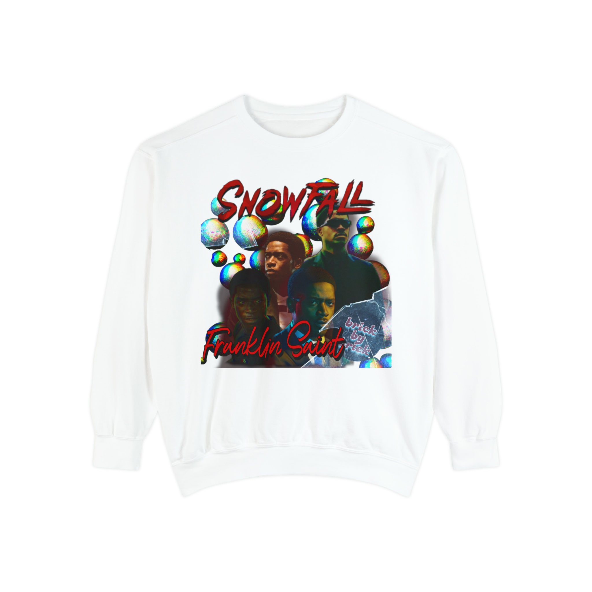 Franklin Saint Brick by Brick Unisex Garment-dyed Sweatshirt