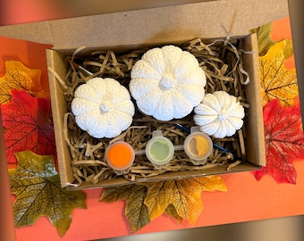 Halloween Pumpkin Painting Kit: Kids Activity Box
