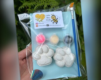 Paws Party Bags – Pets Lover - Birthday Gift - Kids Activity - Painting Kit  - Party Bag