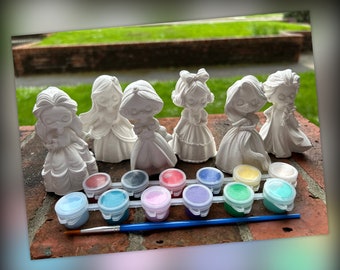 Princess Party - Princess Birthday Theme- Kids Activity - Painting Kit