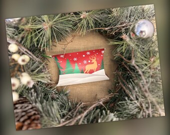 Christmas Pillow Box: Paint Your Own Activity Kit