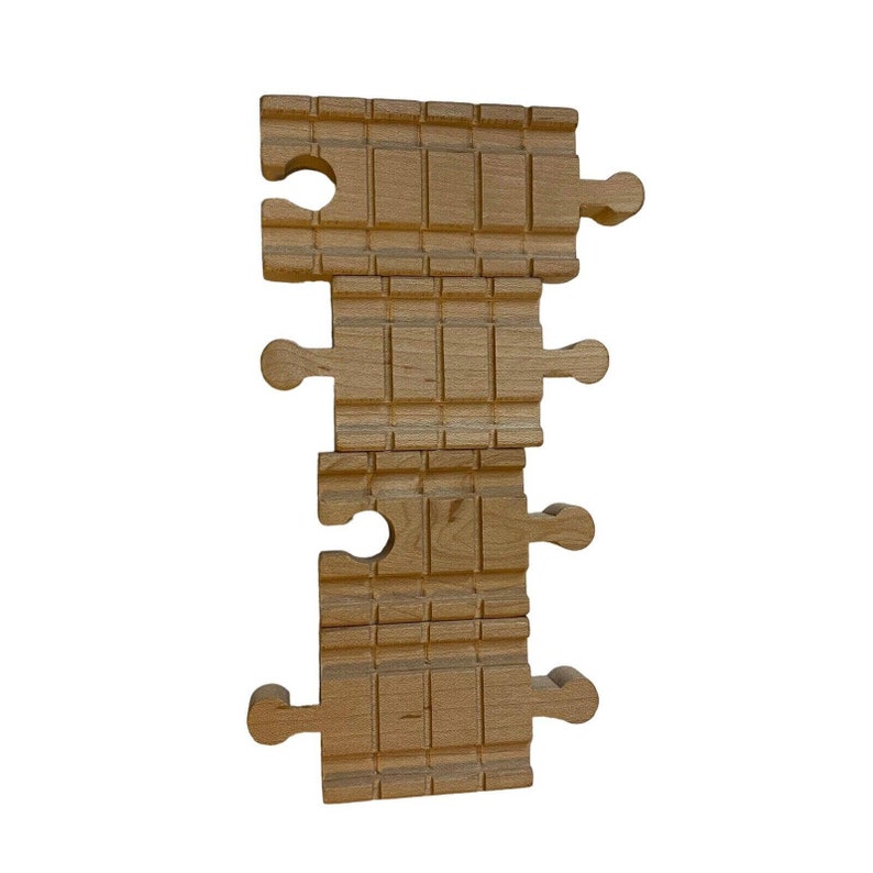 Thomas Train Wooden Railway Straight Connectors Adapters Vintage Train Tracks Lot of 4 Etsy
