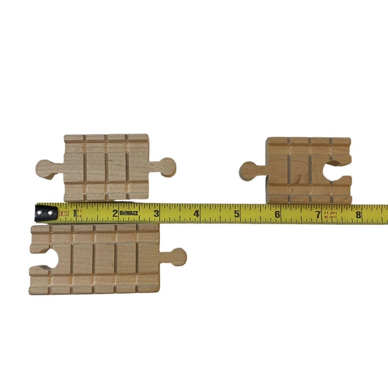 Thomas Train Wooden Railway Straight Connectors Adapters Vintage Train Tracks Lot of 4 Etsy