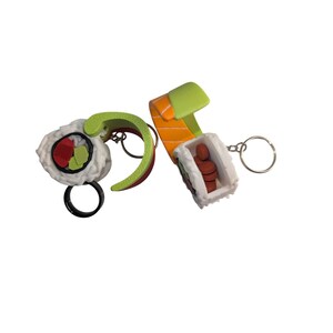 Sushi Keychain Stash Box: Eco-Friendly Plant-Based Plastic image 2