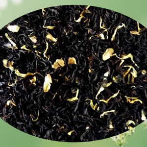 Mélange de thé noir Pêche  100g ou 250g Noël