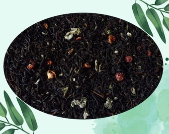 Thé noir Myrtille 100g ou 250g Noël