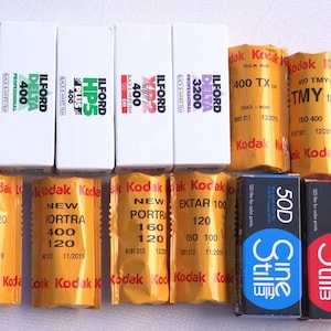 120 Medium Format Film Scanning & Digitization