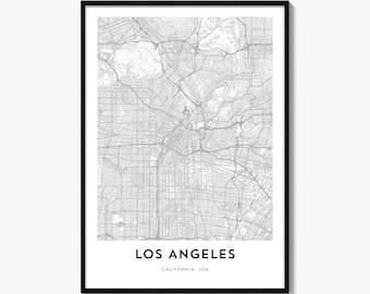 ロサンゼルス地図 1915年、カリフォルニア州ロサンゼルスの古地図
