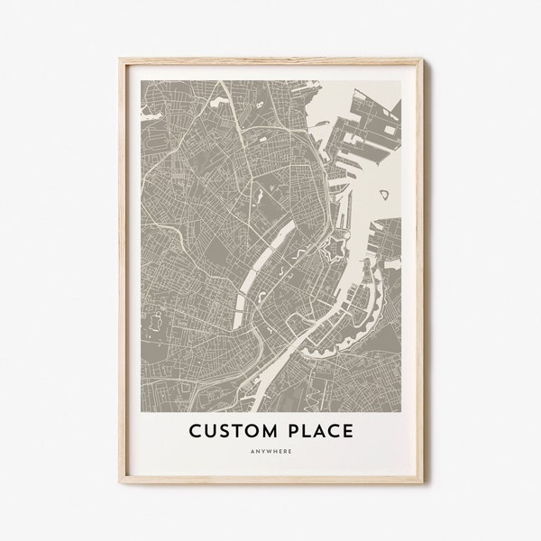 Personalized Map Art - Etsy