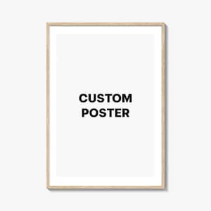 MapPosterPrints Custom Poster