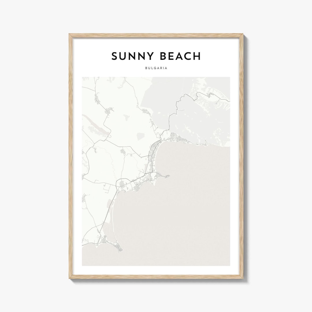 Sunny Beach Map Poster Sunny Beach Map Print Sunny Beach Travel Wall sunny-beach-map-poster-sunny-beach-map-print-sunny-beach-travel-wall