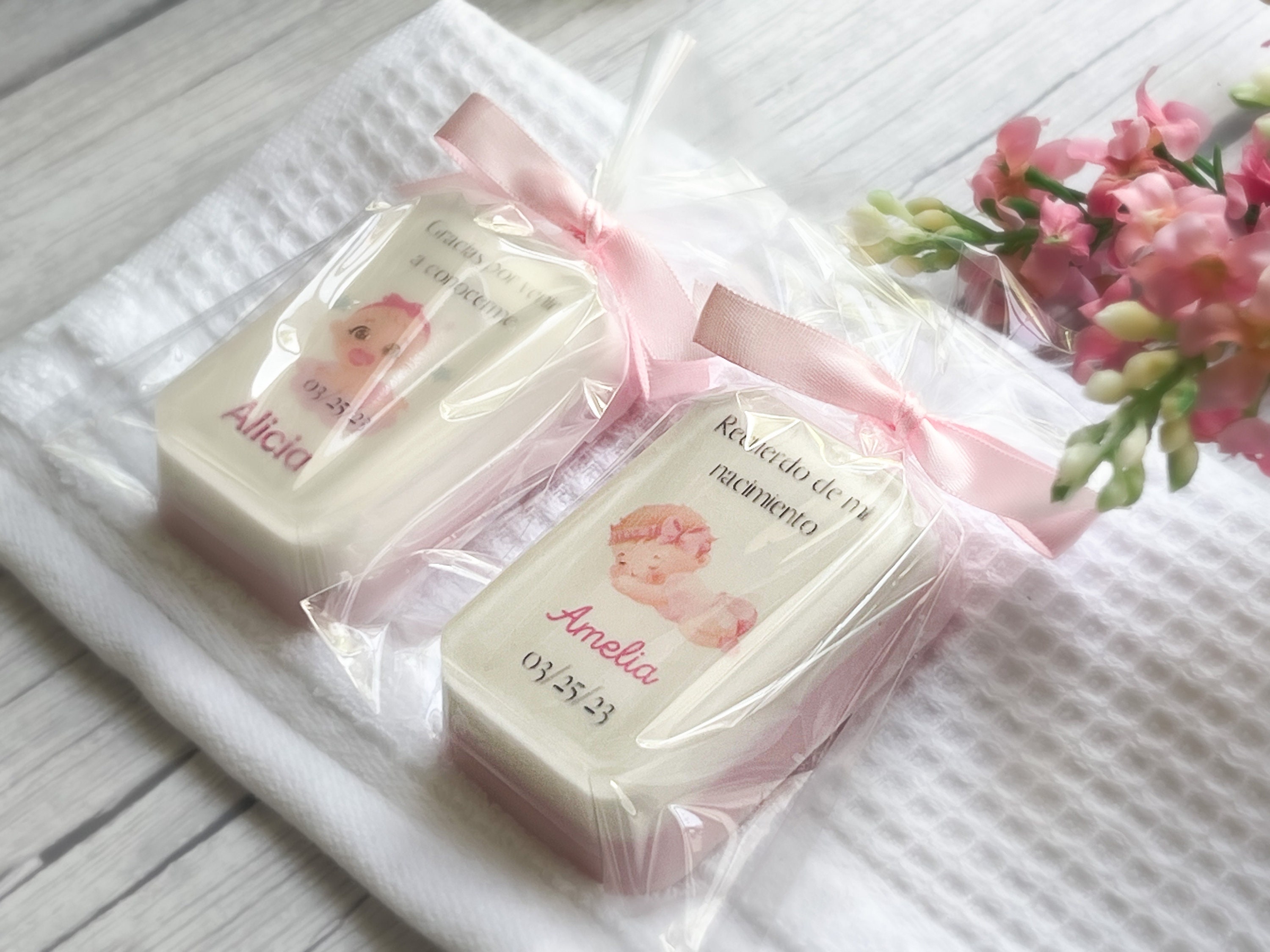 Baby Shower Soap Party Favors / Baby Shower Personalized Favors /baby ...