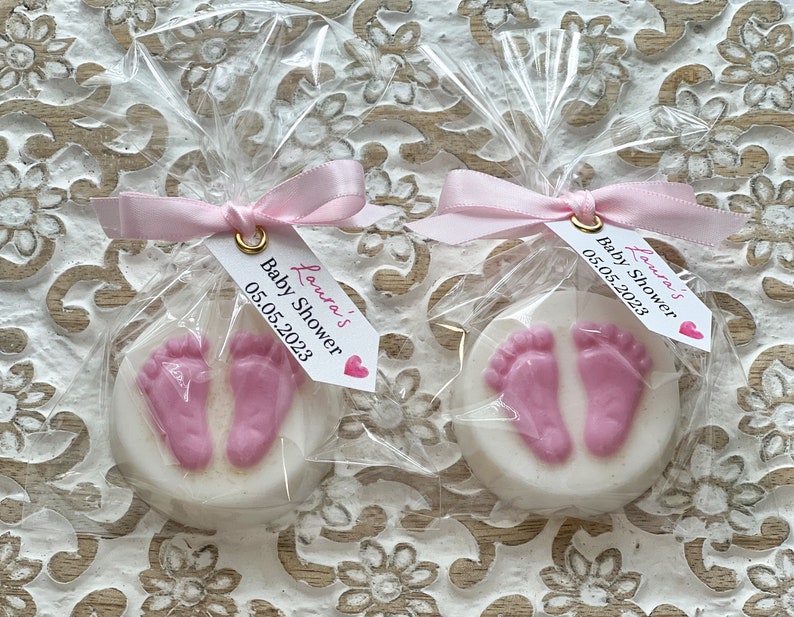Baby Shower Soap Party Favors / Baby Shower Personalized Favors /baby