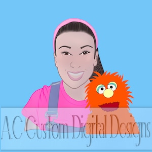 Ms Rachel e herbie PNG, ms Rachel png, herbie png, herbie e ms Rachel png, ms Rachel e nuggies png, ms Rachel mc Donald's png clipart