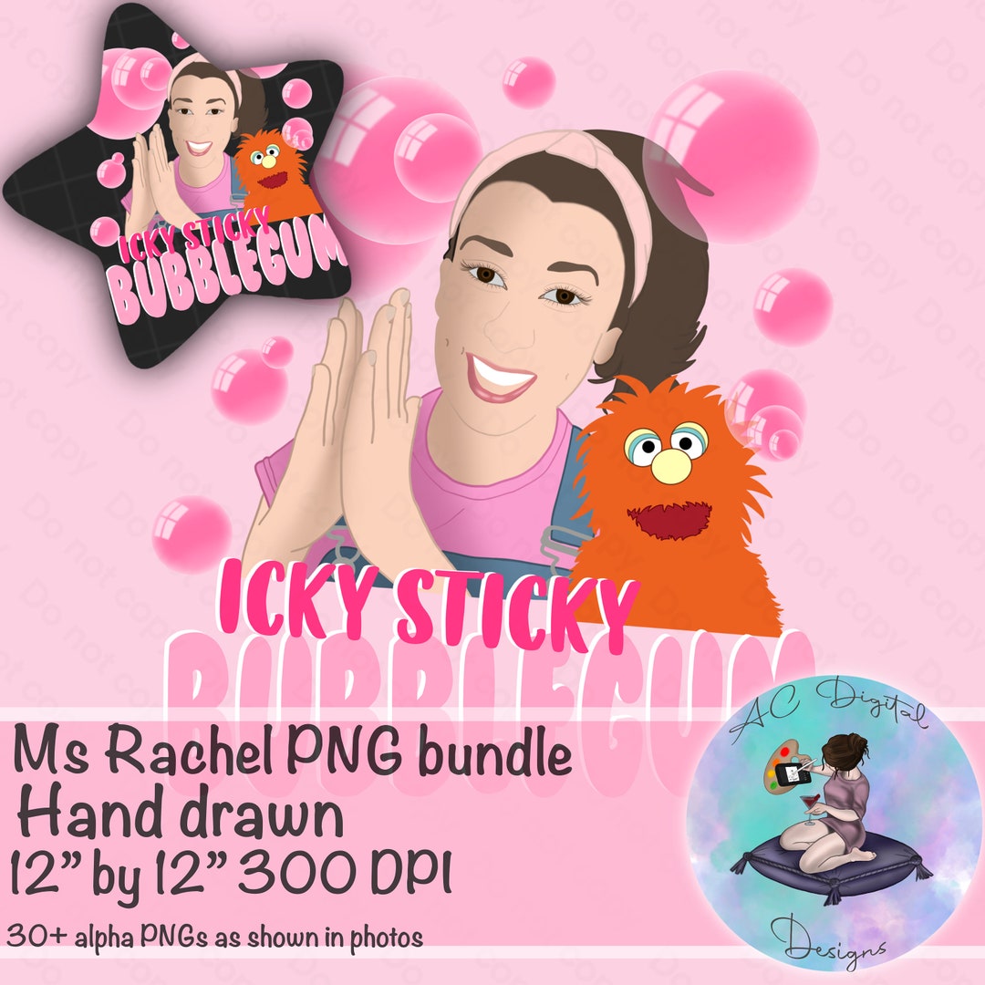 Ms Rachel Songs for Littles and Jamming With Jules Hand Drawn Clipart