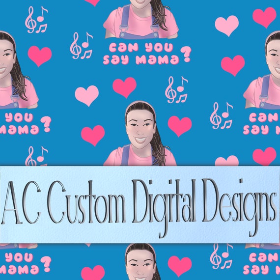 レイチェルさん、ママって言えますか？Seamles パターン png クリップ