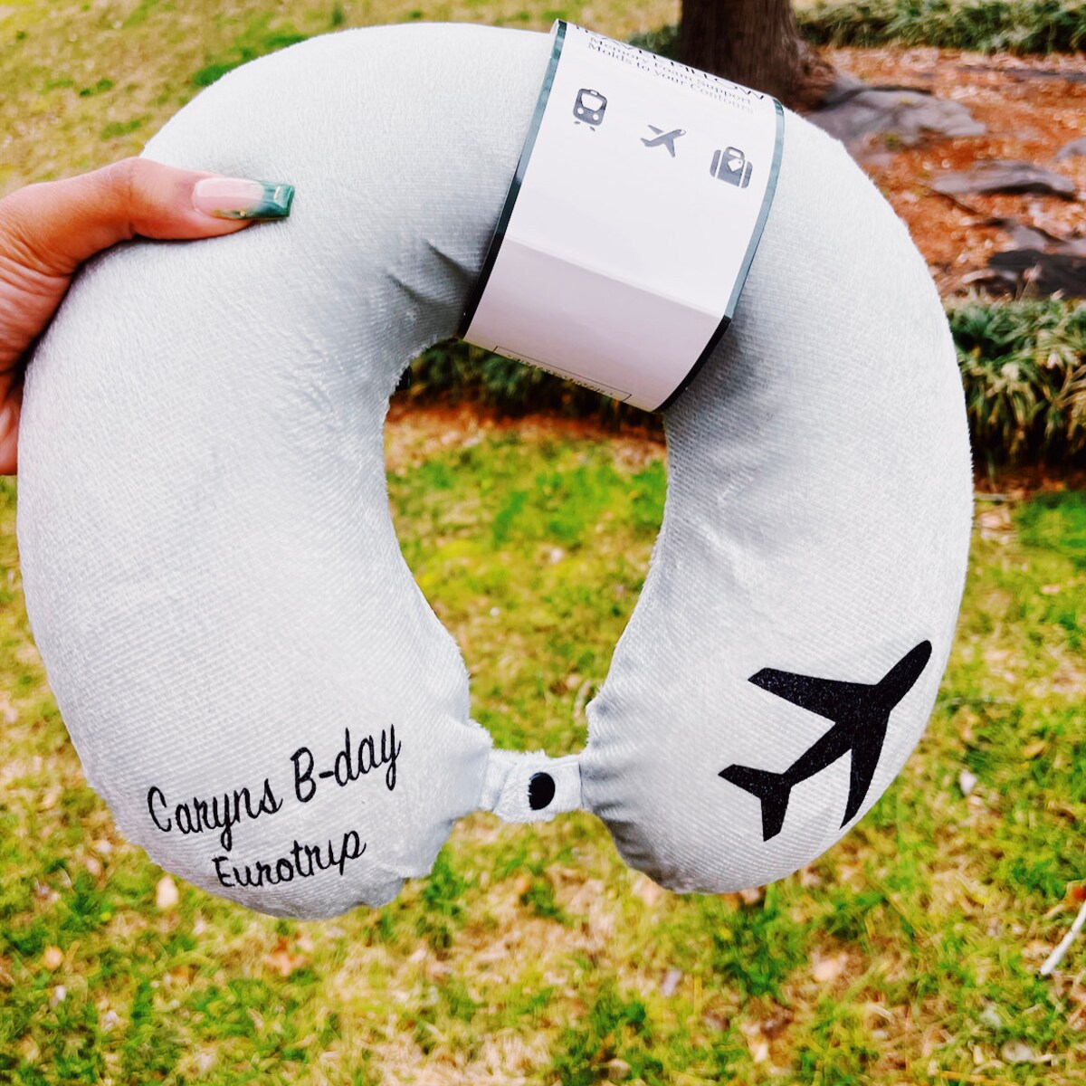 Personalized Neck Pillow. Custom Travel Pillow - Etsy