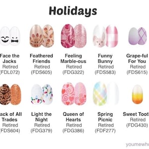 Color Street Holiday Nail Strips | 100% Real Nail Polish | Made in the USA