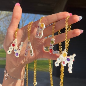 Colar inicial luxuoso