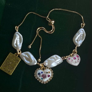 Pulseira de pérolas Swarovski